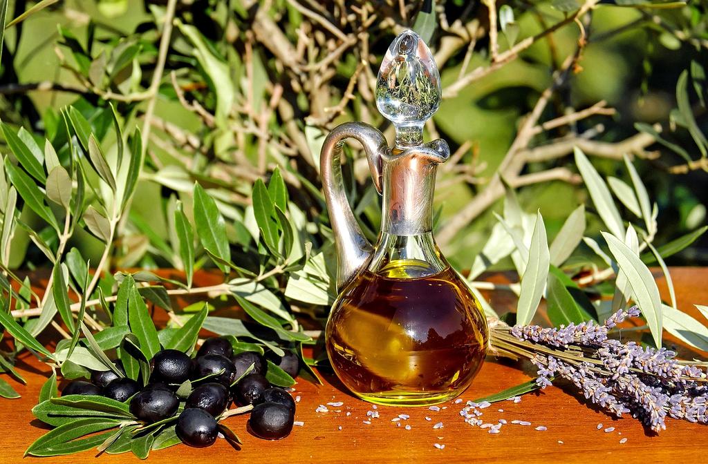 Extra virgin olive oil bottle
