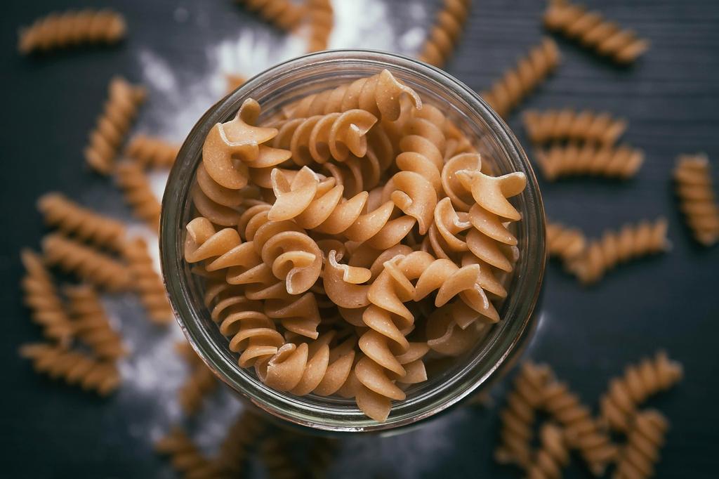 Organic whole wheat pasta packaging